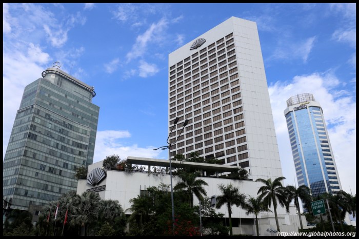 Jakarta central business district indonesia cbd daylight city